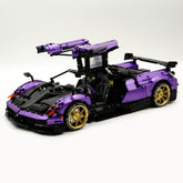 1: 8 Pagani Huayra BC Violet Paint finish Customized Ultimate Edition (4708 Pcs)